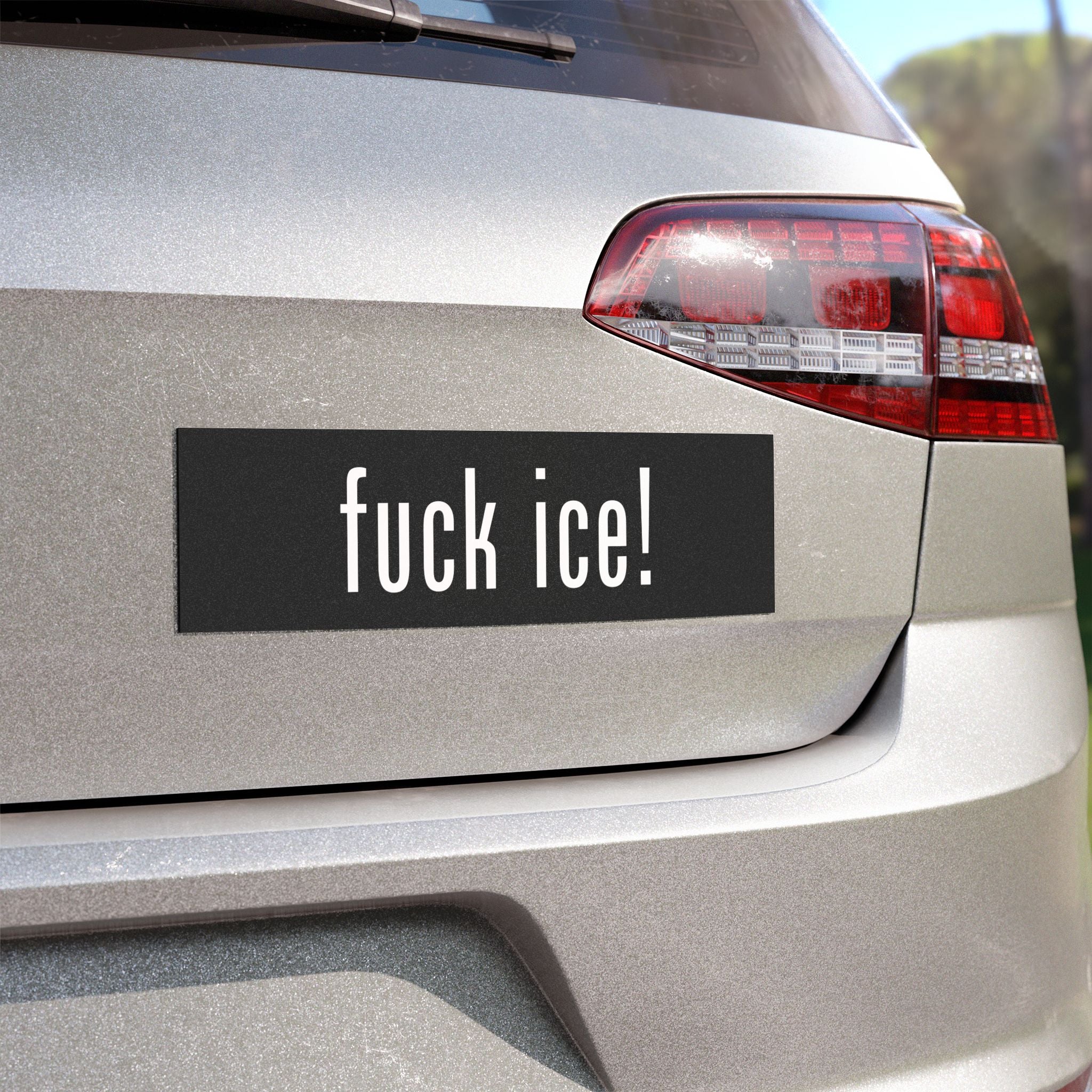 "fuck ice!" Bumper Magnet
