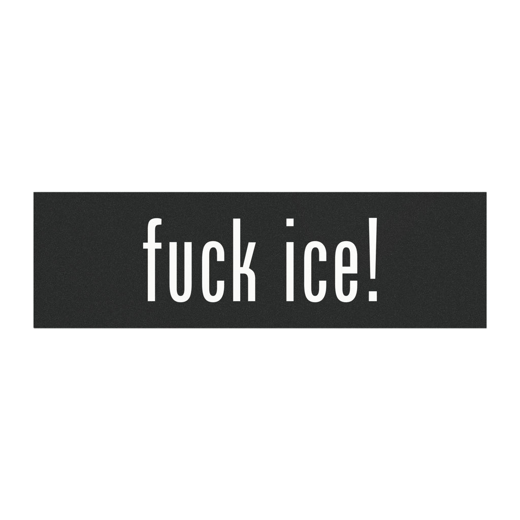 "fuck ice!" Bumper Magnet